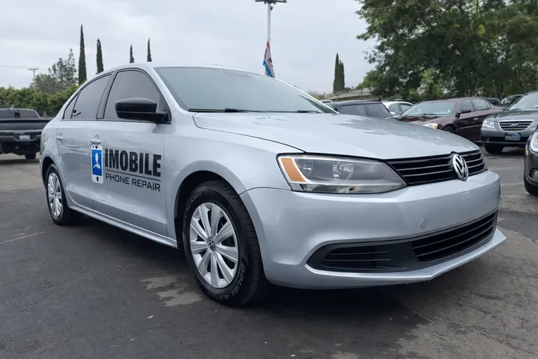 iMobile Phone Repair branded service vehicle — mobile iPhone repair in Lake Worth, Boynton Beach, and Delray Beach FL